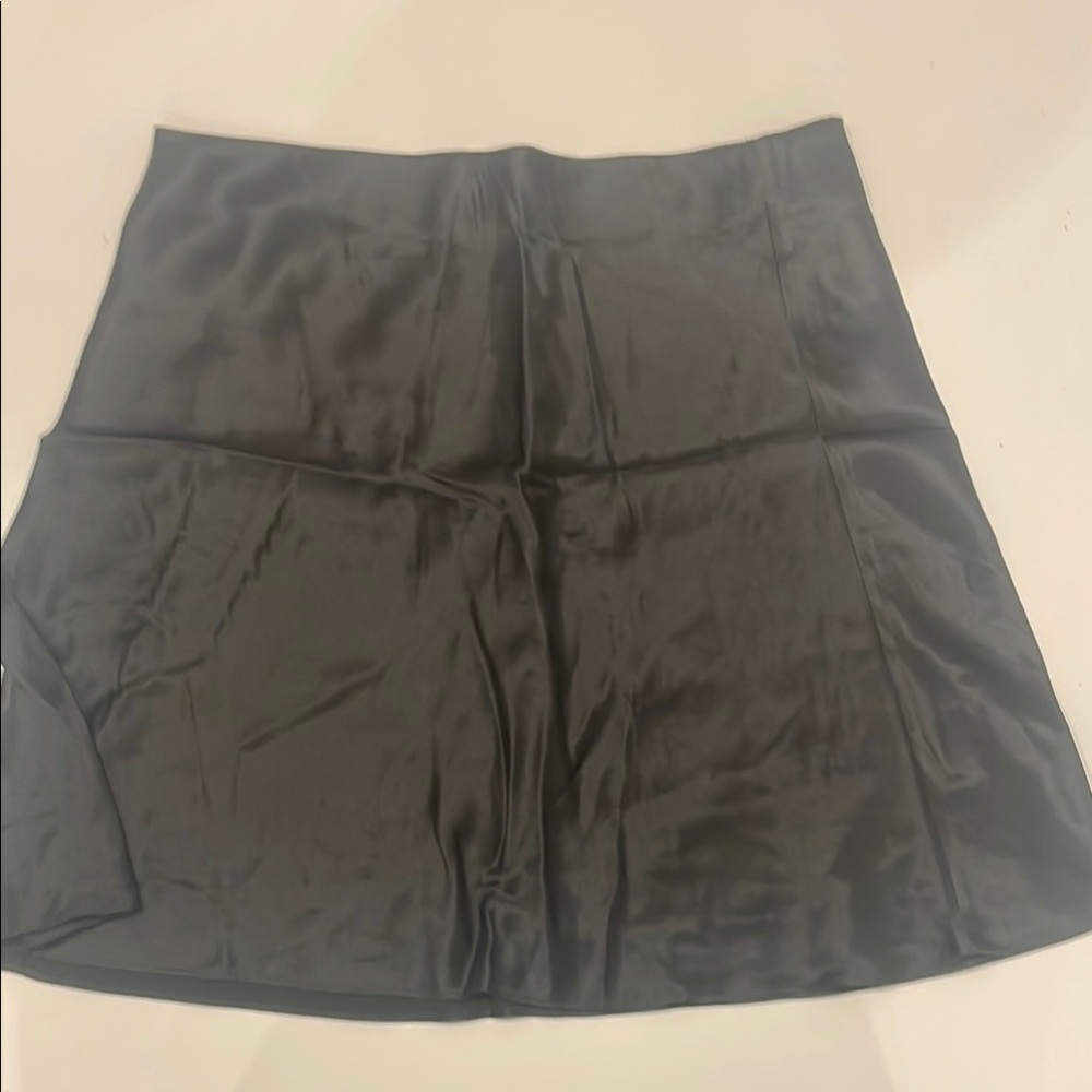 Quince Silk Mini Skirt
